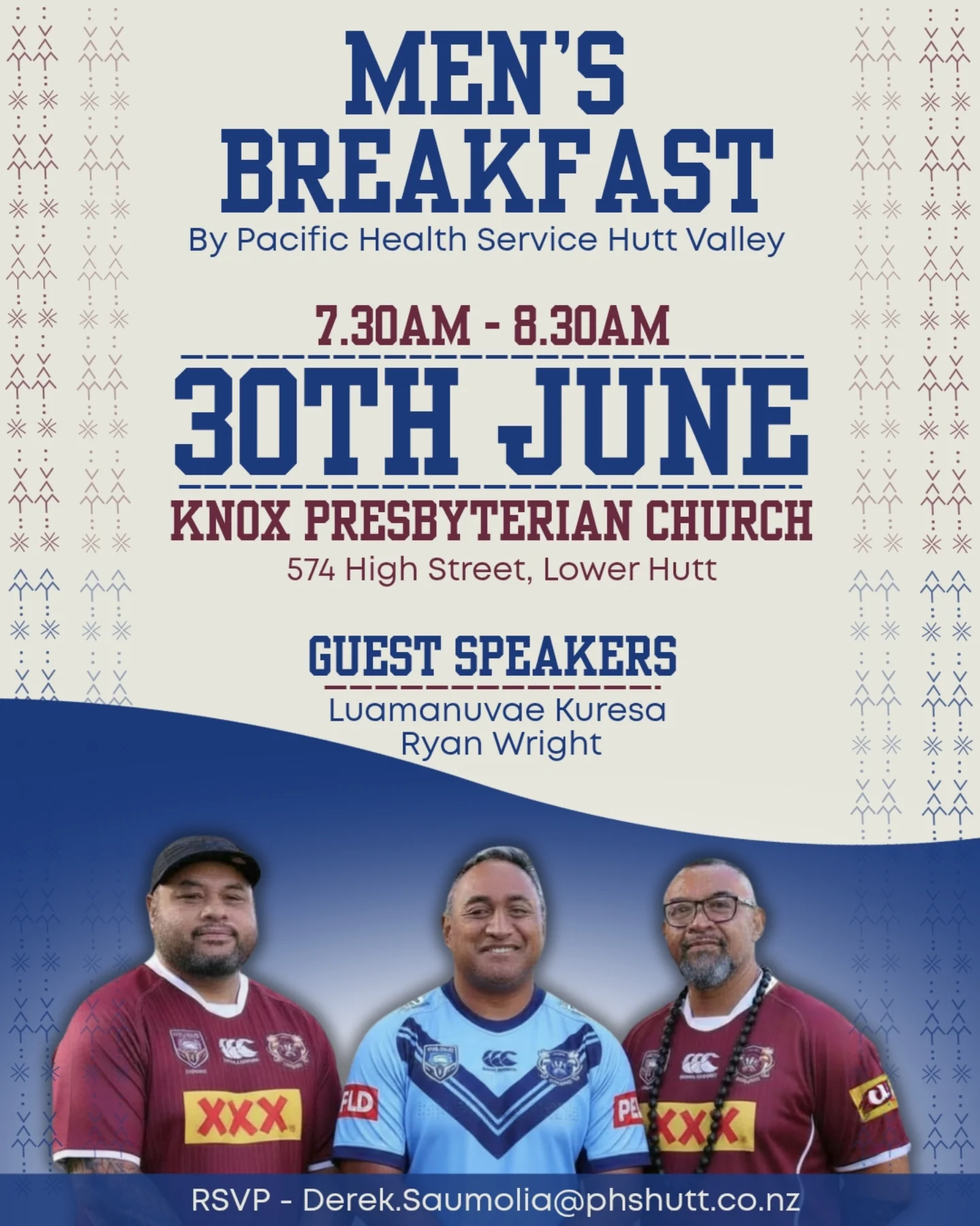 Bring your team spirit and join the Brothaz for a morning of 