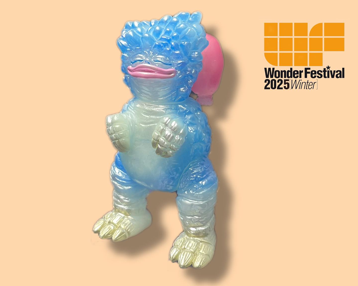 WF2025 冬 当日版権 ピグモン ソフビ人形 原型制作：Eason tu テーブル