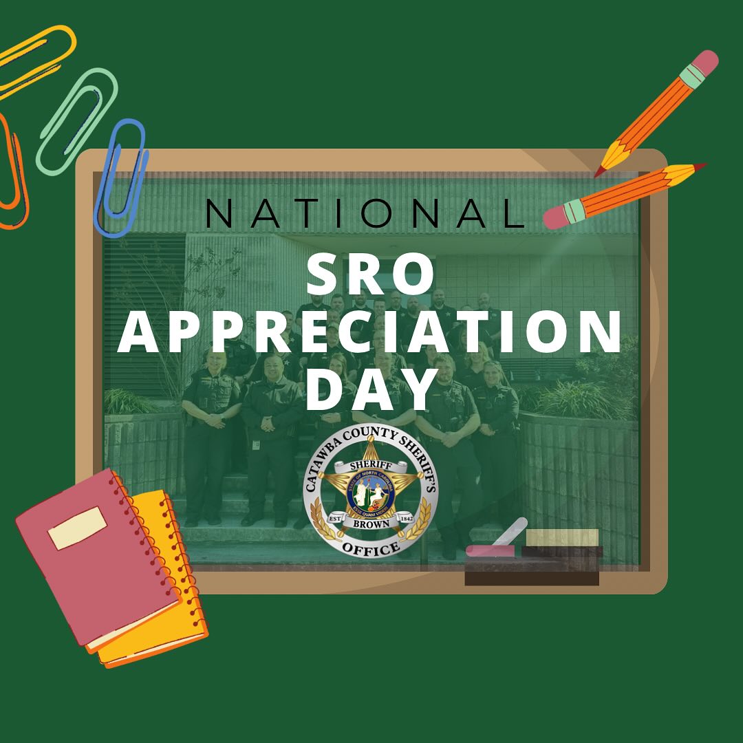 Catawba - 👮🏻‍♂️On National School Resource Officer Appreciation Day ...