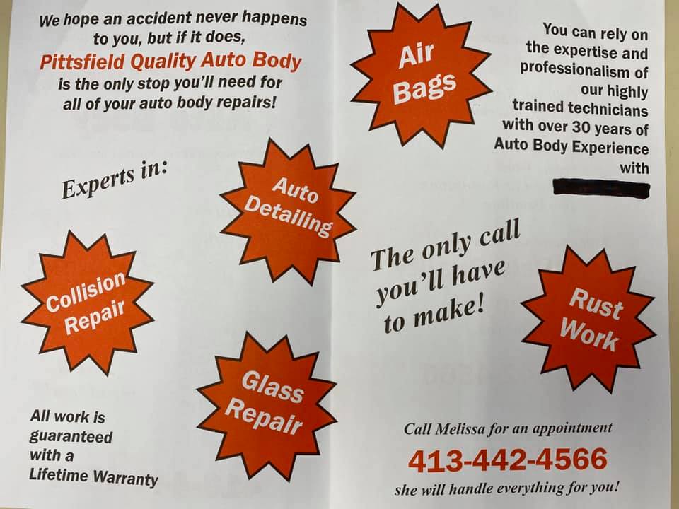 Pittsfield Quality Auto Body Pittsfield MA