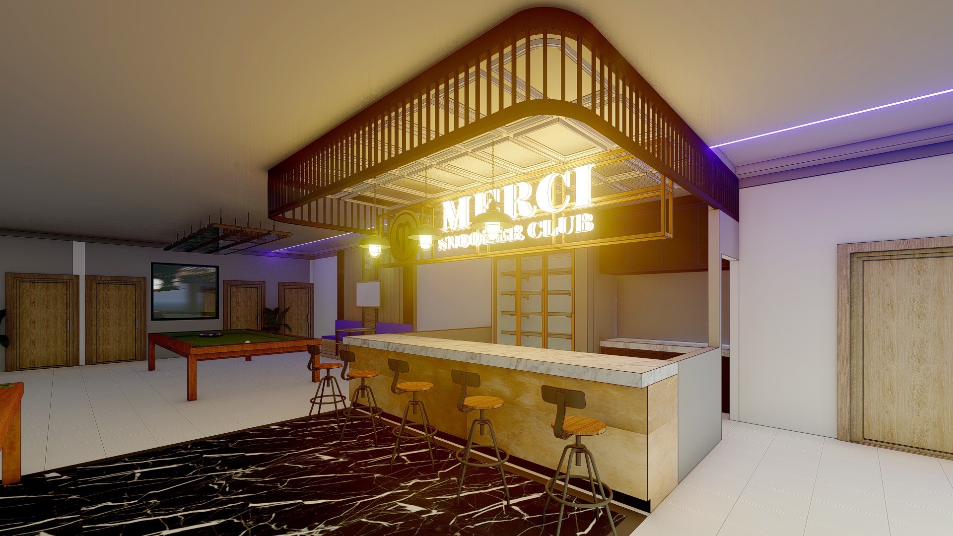 MERCI Snooker CLUB ท่าข้าม | Tha Kham