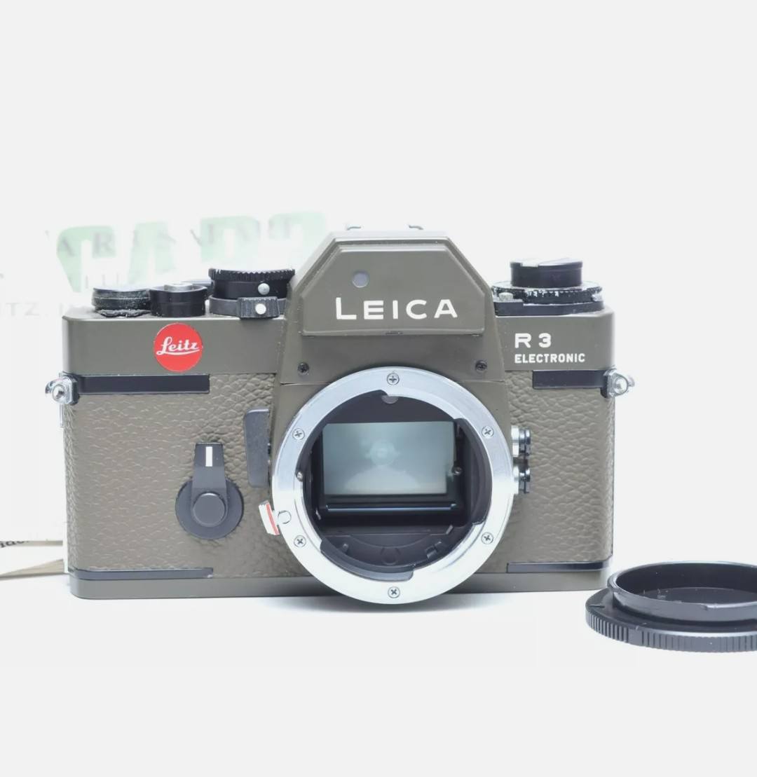 Leica R3 MOT Electronic Camera with Motor Winder and Leitz Lenses