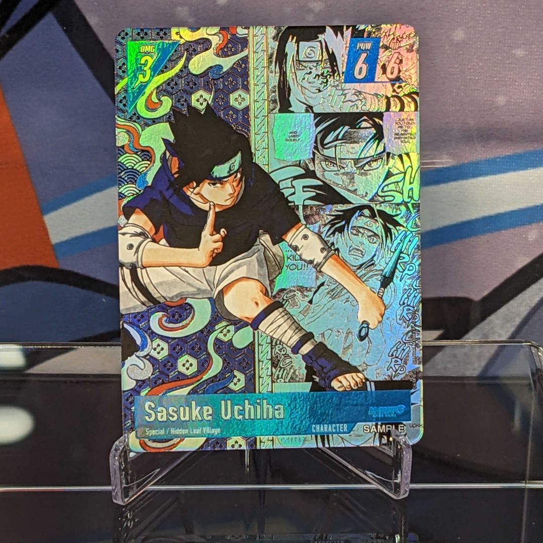 Naruto is at booth 605 for #GenCon2026, and our team got our first