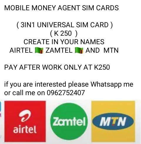 MOBILE MONEY AGENT SIM CARDS | Facebook