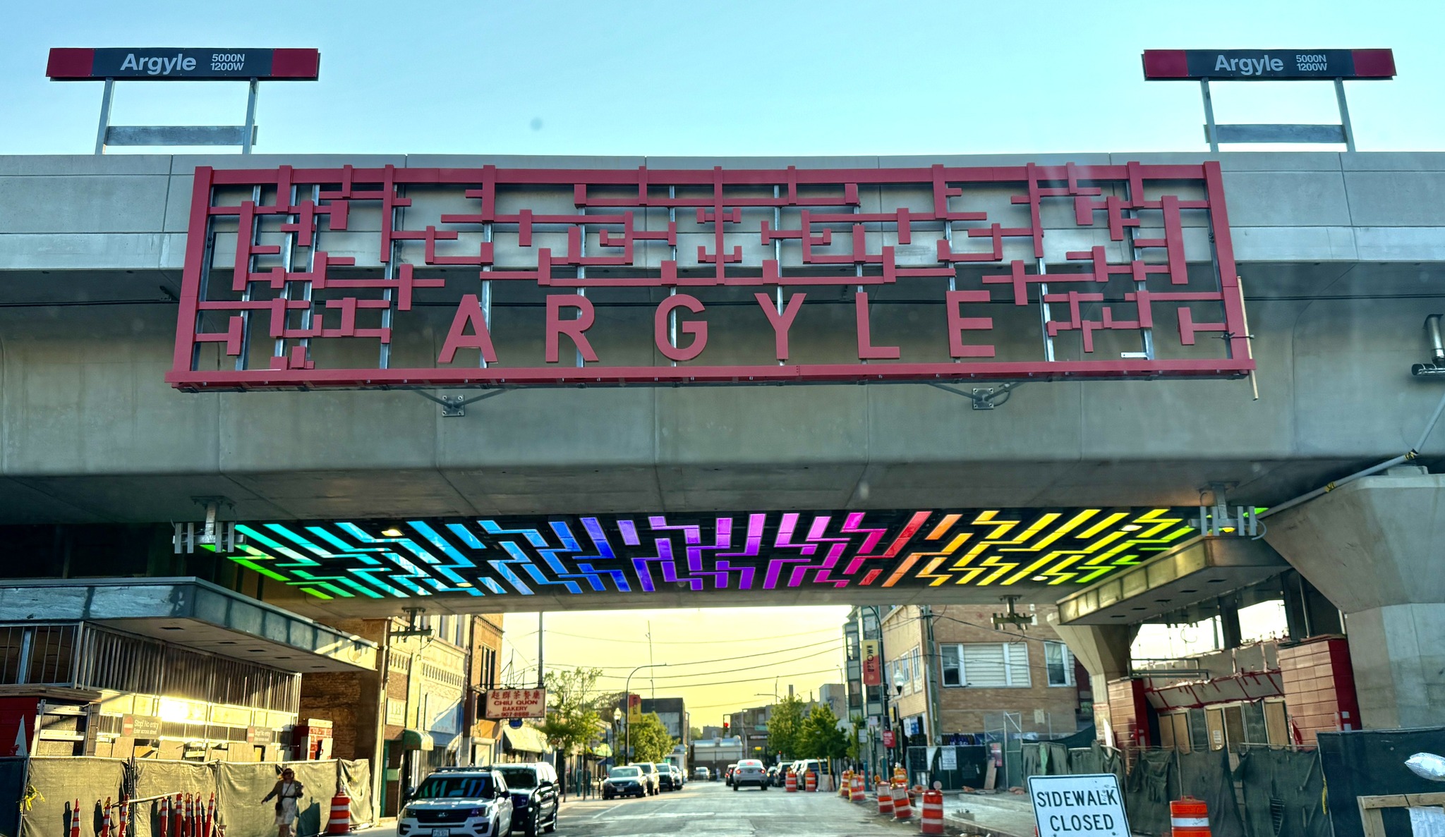 CTA RPM - 🌈 The lights at our new Argyle station are... | Facebook