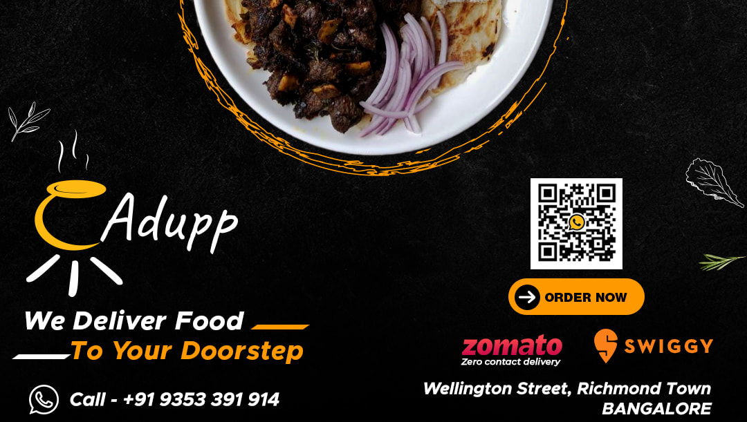 Adupp Restaurant | Bangalore