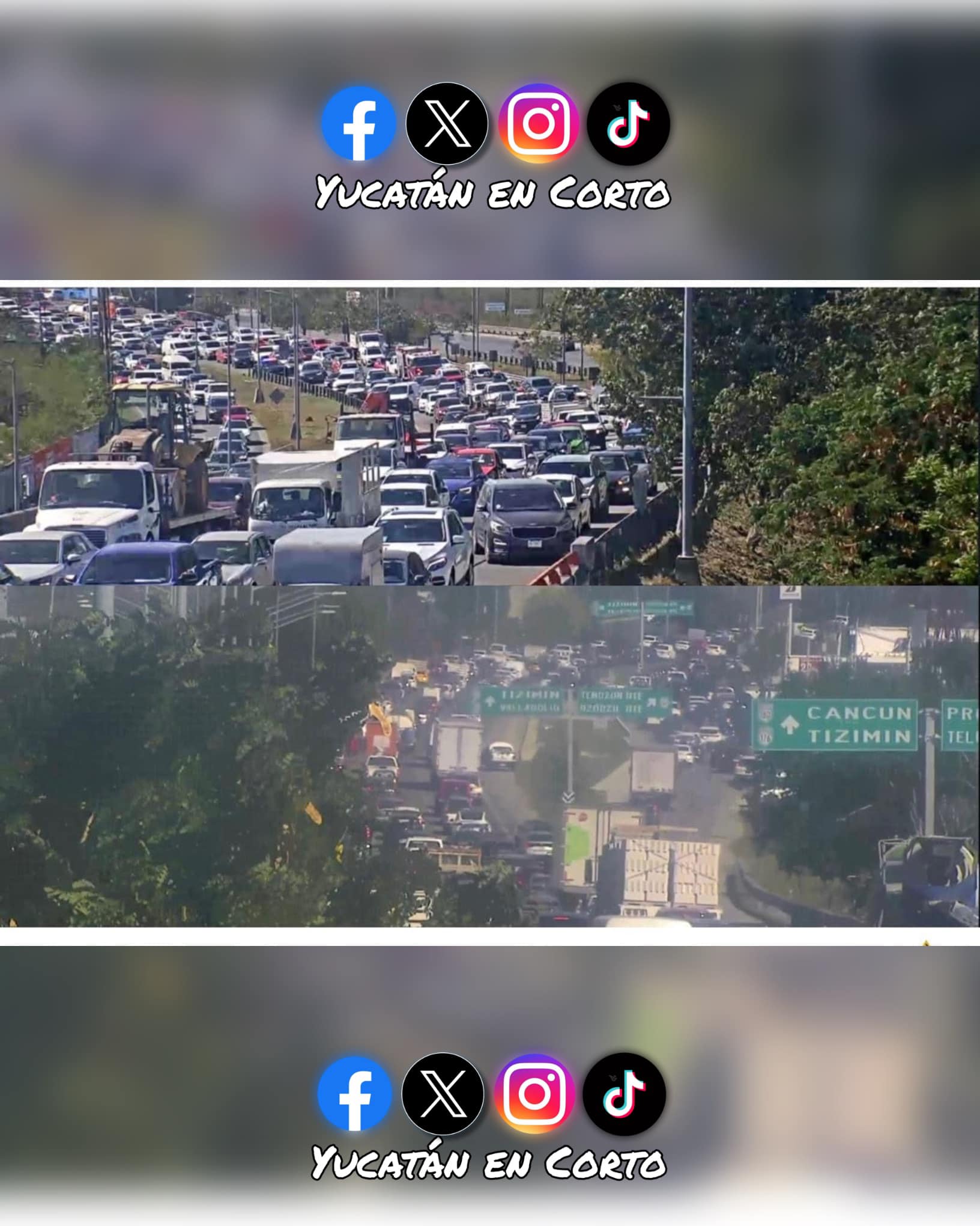 Yucatán - 🔴 ASI EL TRÁFICO EN PERIFERICO POR ACCIDENTE. La SSP informa ...