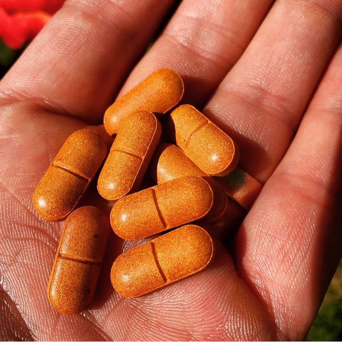 Unbound CBD - Our Body Tabs are naturally orange from...