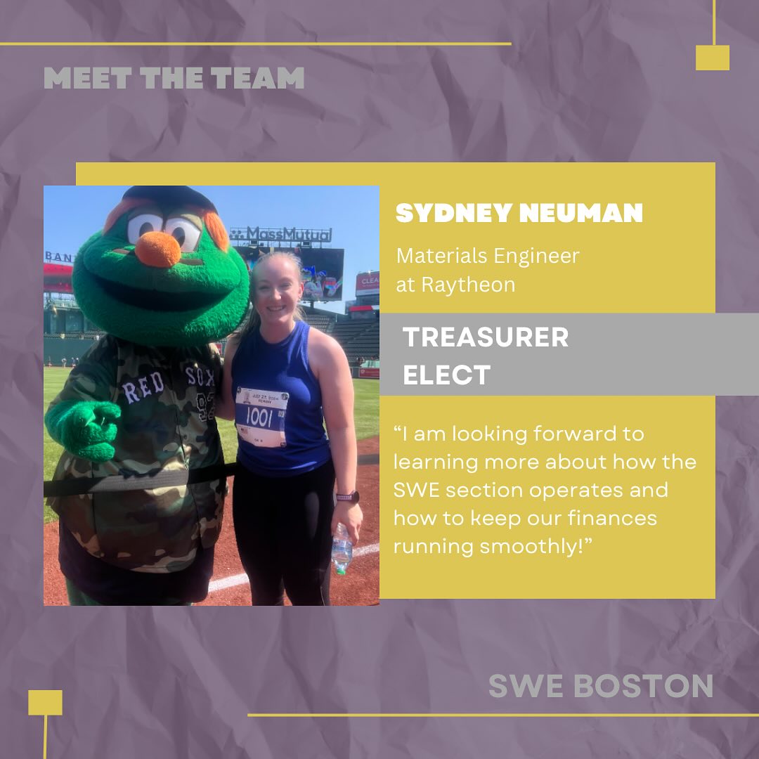 🟣 MEET THE BOARD 🟣 as... - Society of Women Engineers Boston | Facebook