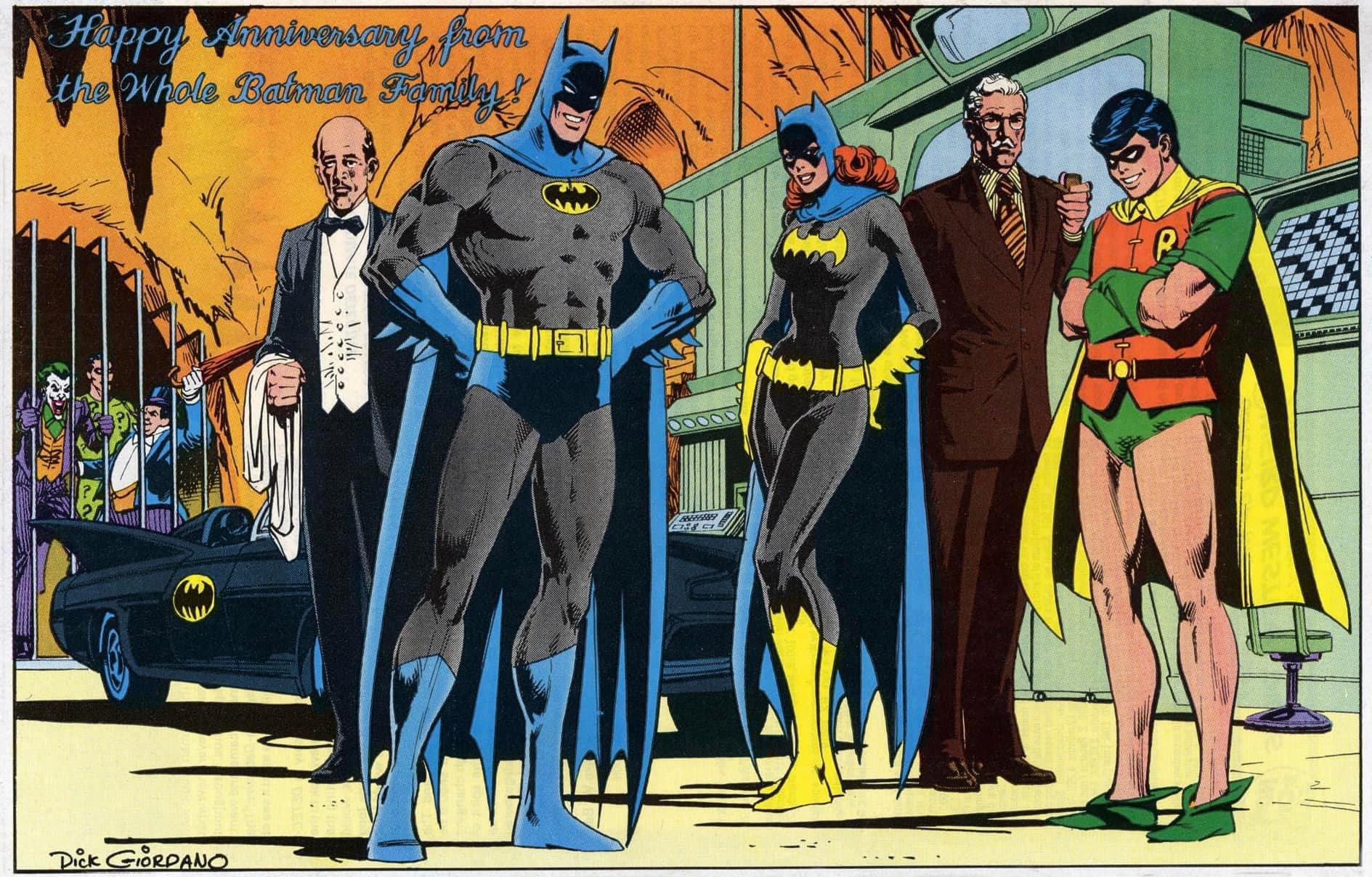 History - The Batman Family (Batman, Robin, Alfred Pennyworth ...