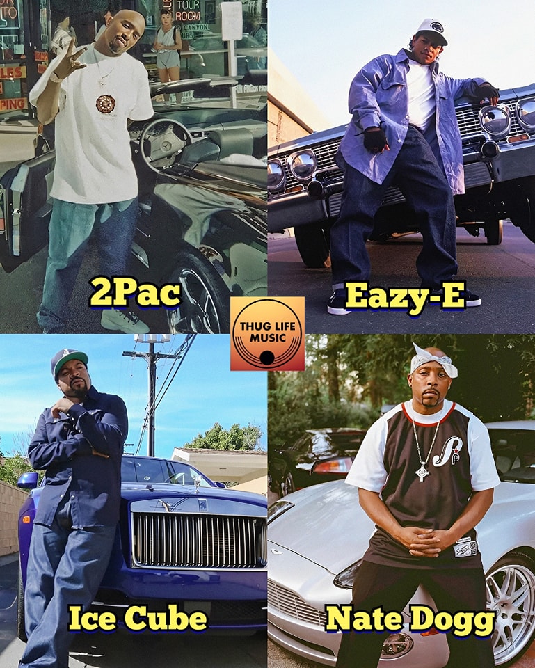 90s West Coast Rappers & Their Cars 🔥💯