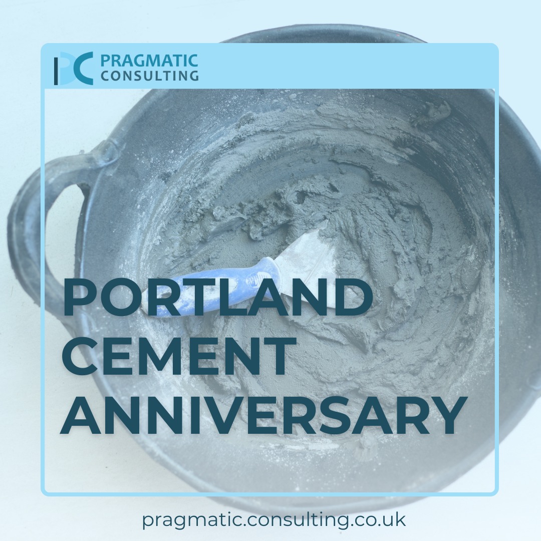 Today is the very day when Portland Cement was patented in 1824