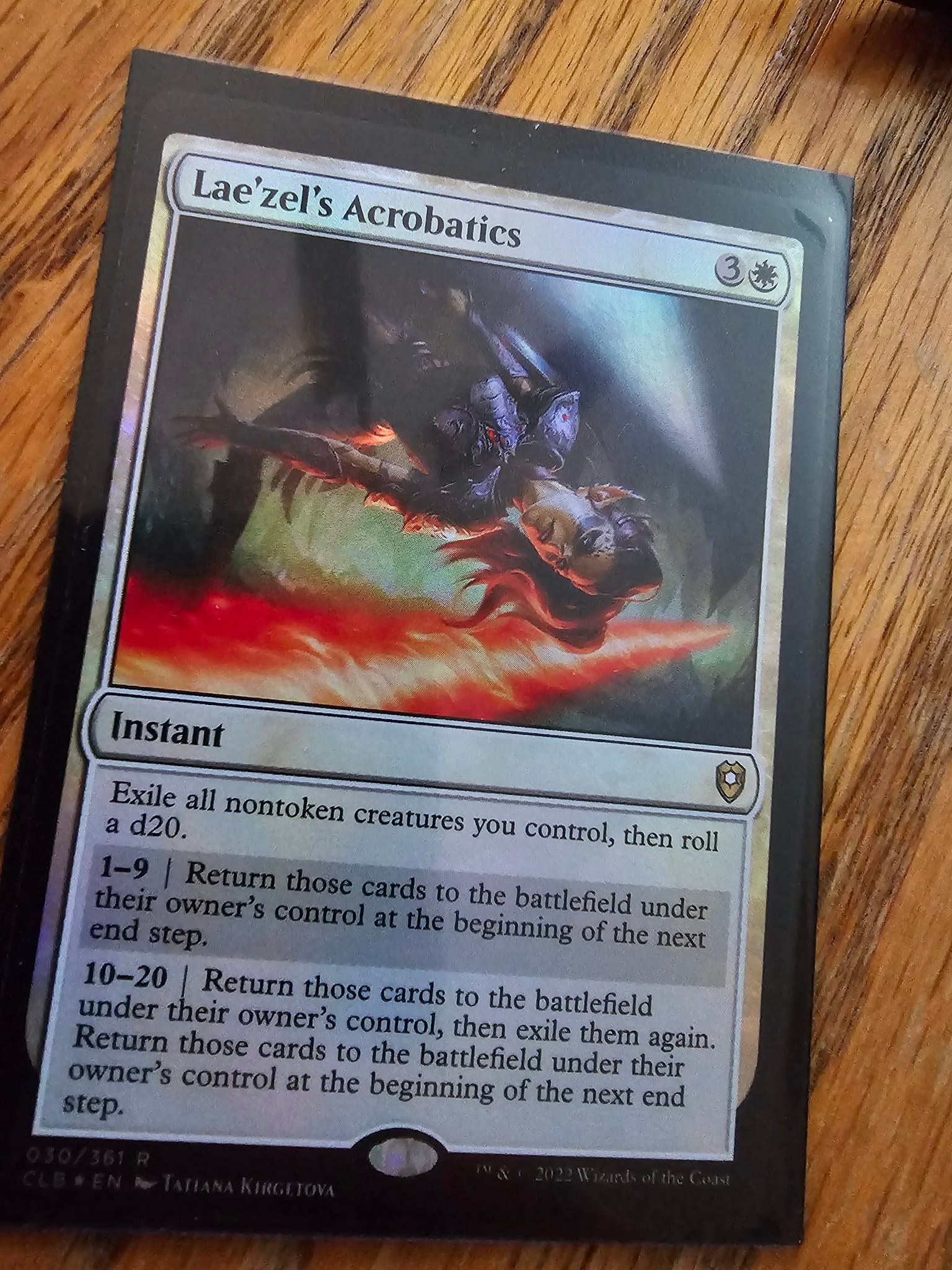 lae'zel mtg card Lae'zel, Vlaakith's Champion [Commander Legends: Battle for Baldur's G 3/3 Illustrated by Justine Jones. What are benefits and downsides