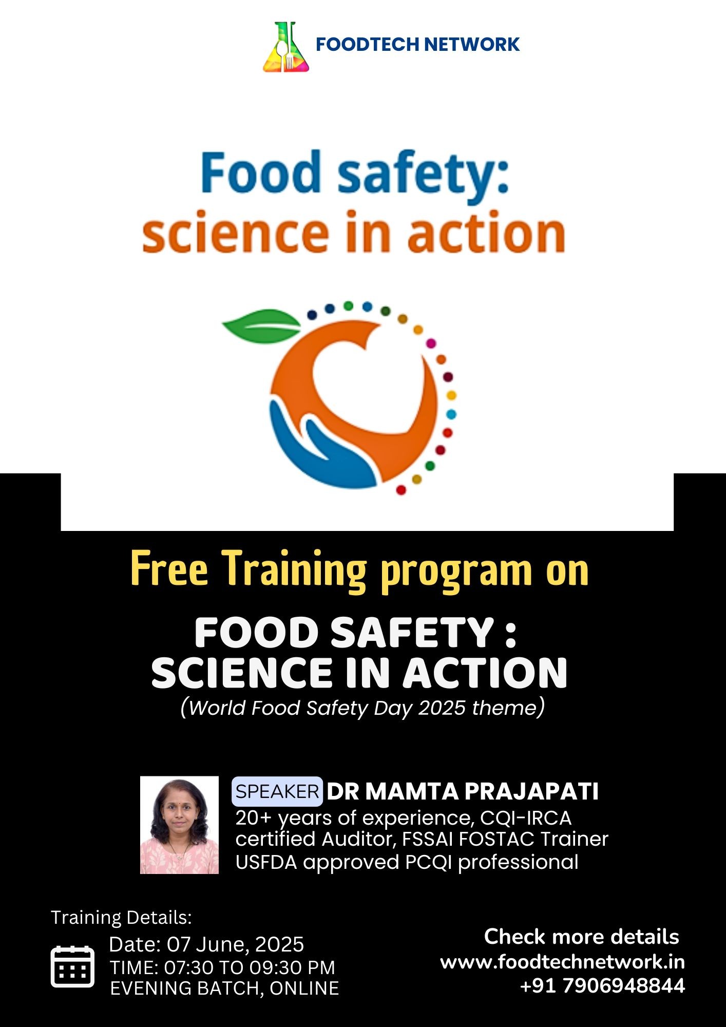 🔊 Free Training - Food Safety: Science... - foodtech_network | Facebook