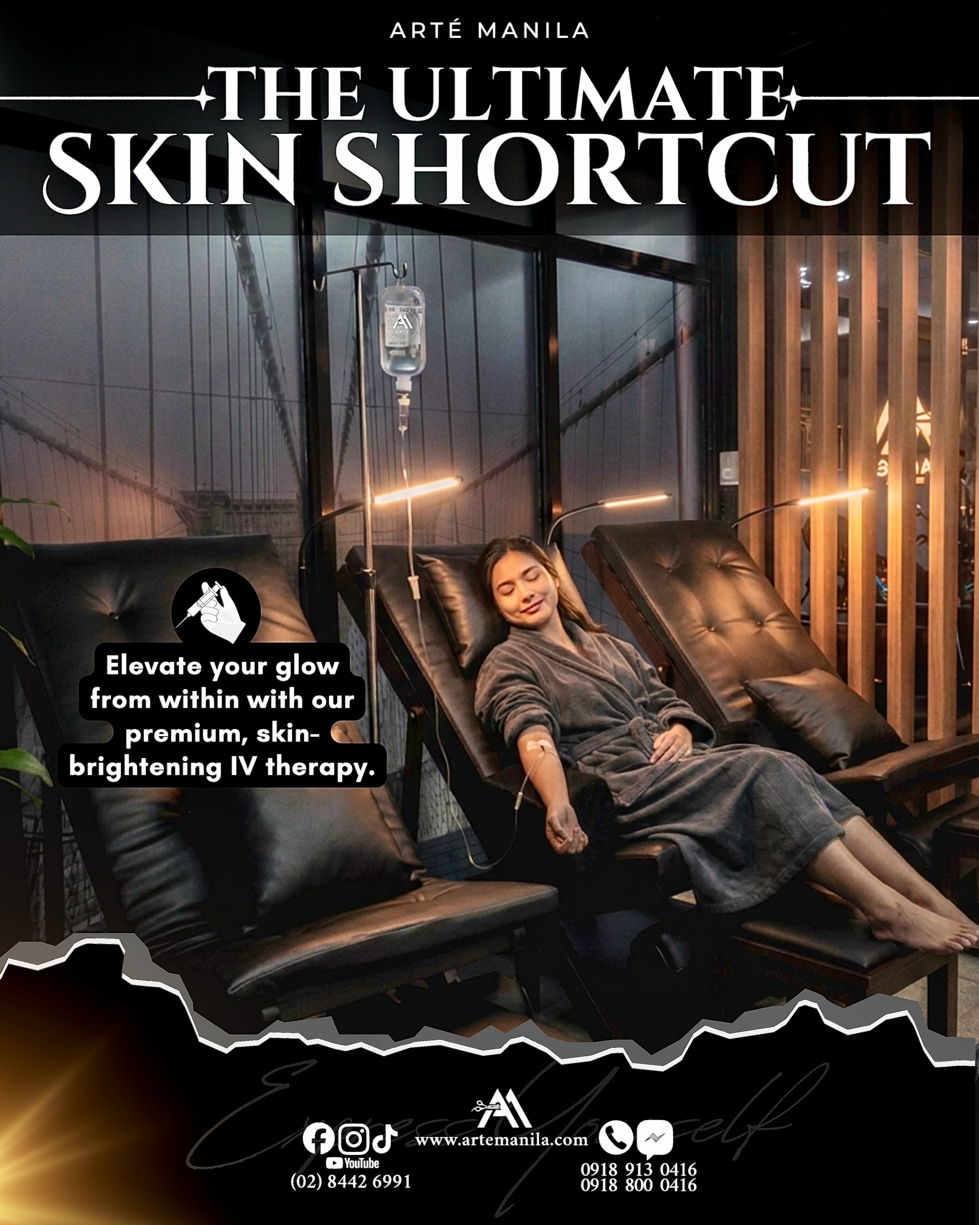 Enjoy 50% OFF on all IV therapy and IV drips in The White Drip Beauty Lounge🥳🥳🥳 as low as 700/session. With the Covid-19 pandemic, a strong immune system is more important than