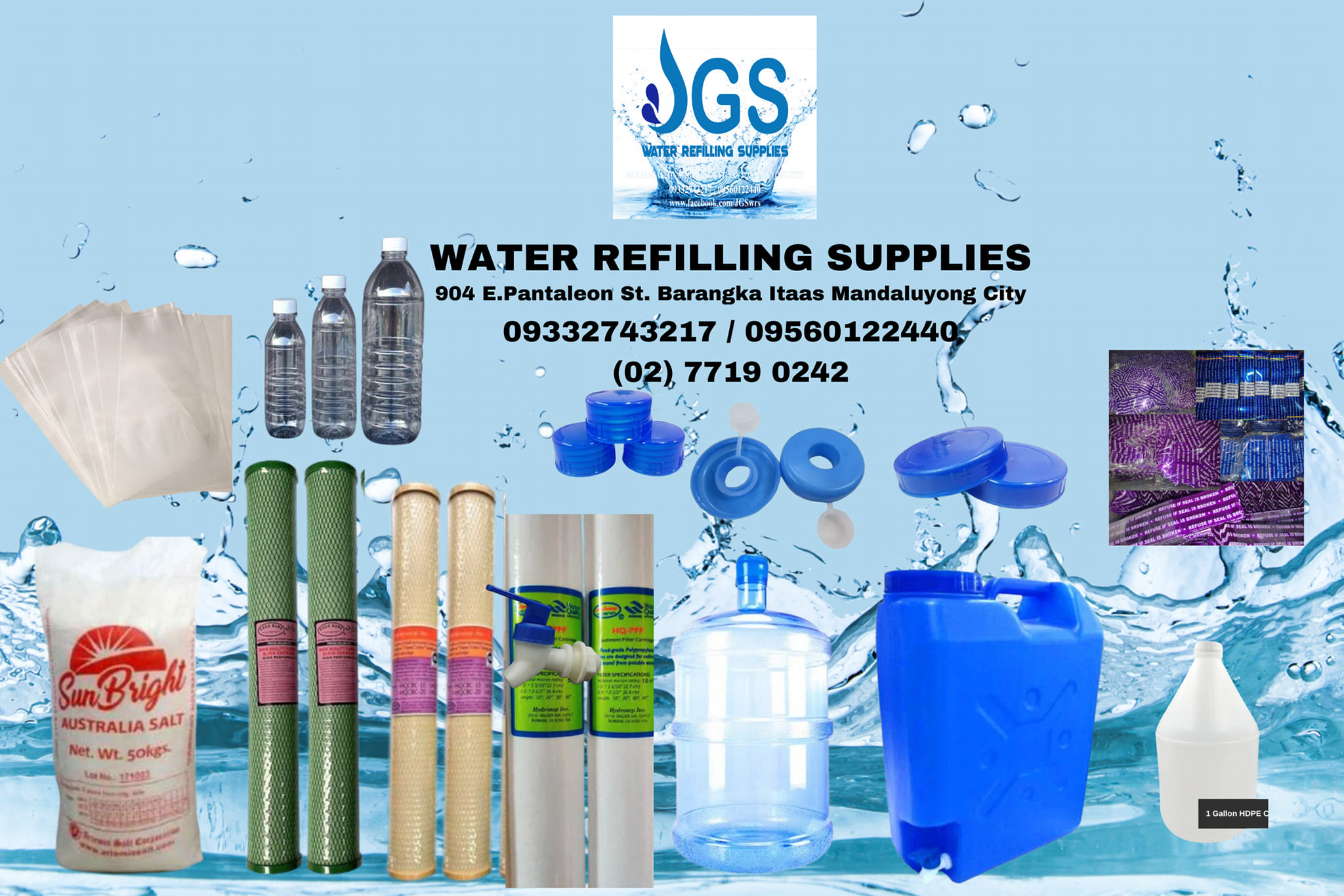 JGS WATER Refilling Supplies | Mandaluyong