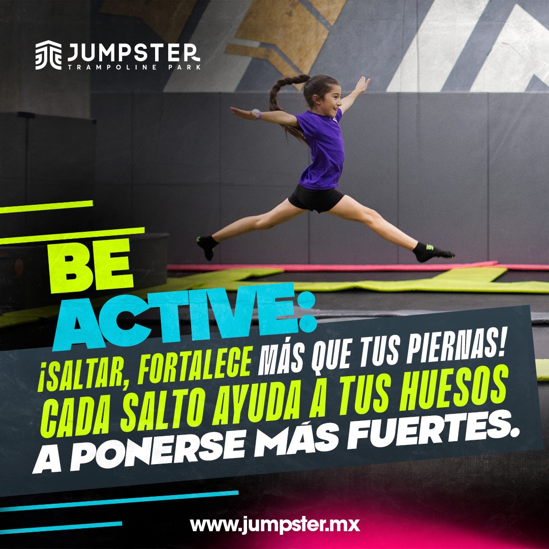 Jumpster Trampoline Park - ¡Desafía la gravedad y fortalece tus huesos ...