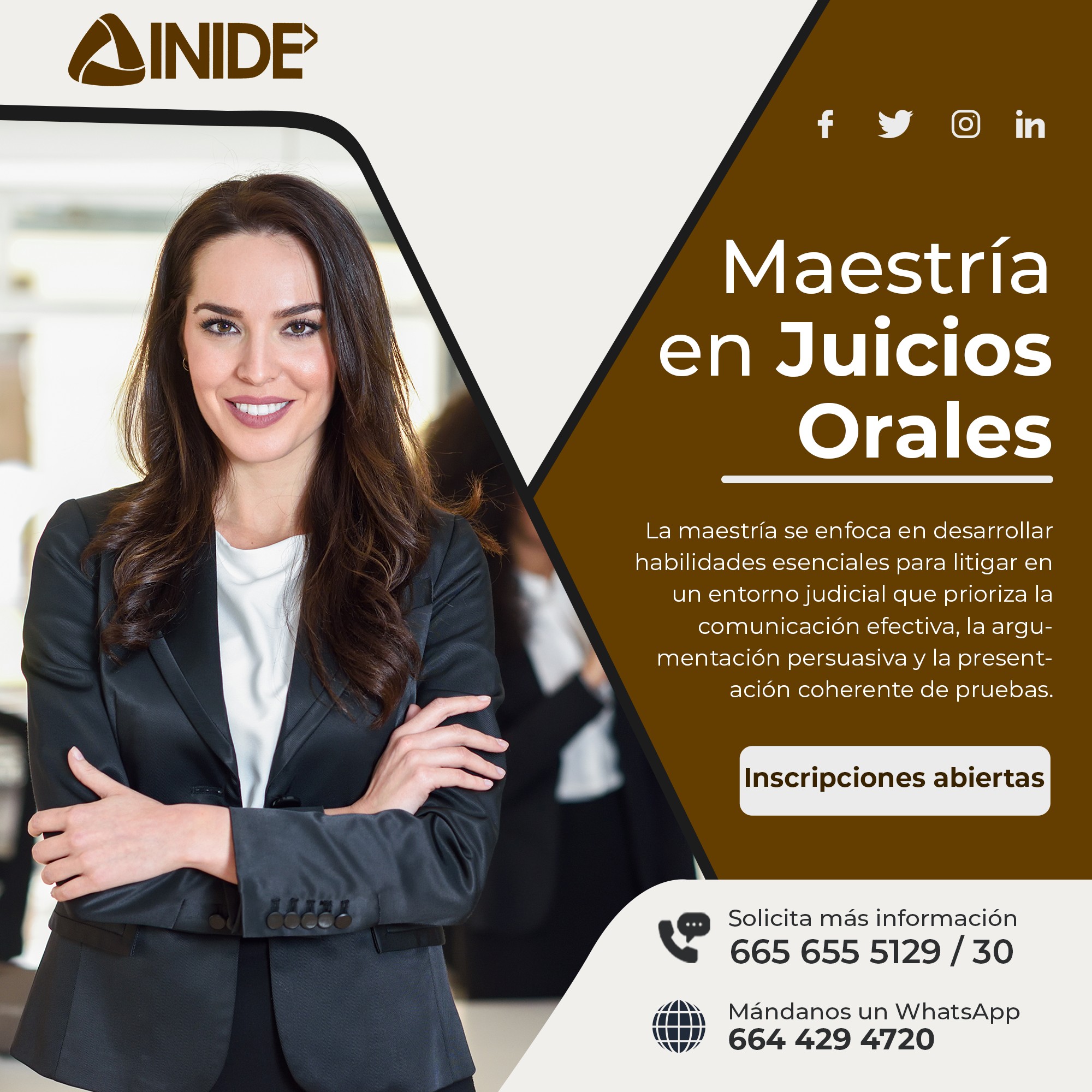 🏛️ Abre nuevas puertas en tu carrera... - INIDE Campus Tecate