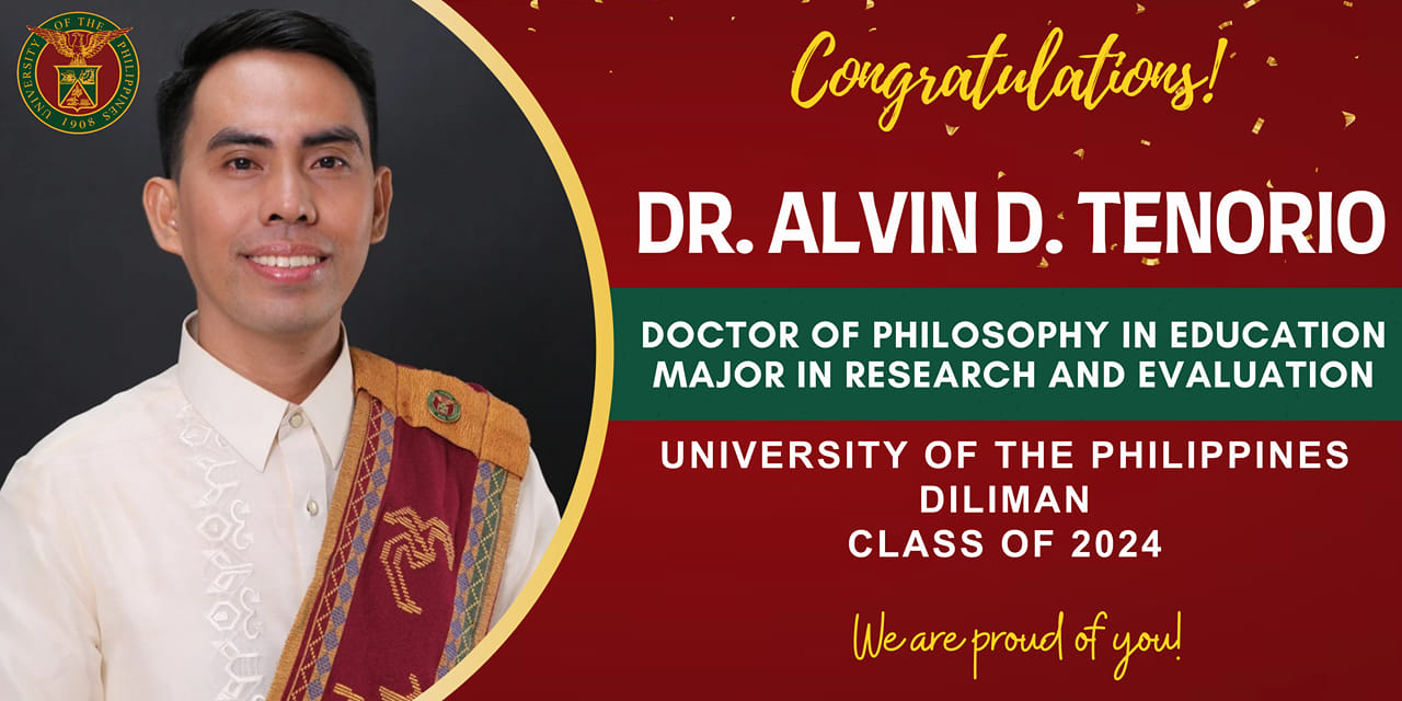 Congratulations to Dr. Alvin... - SAN RAMON Elementary School