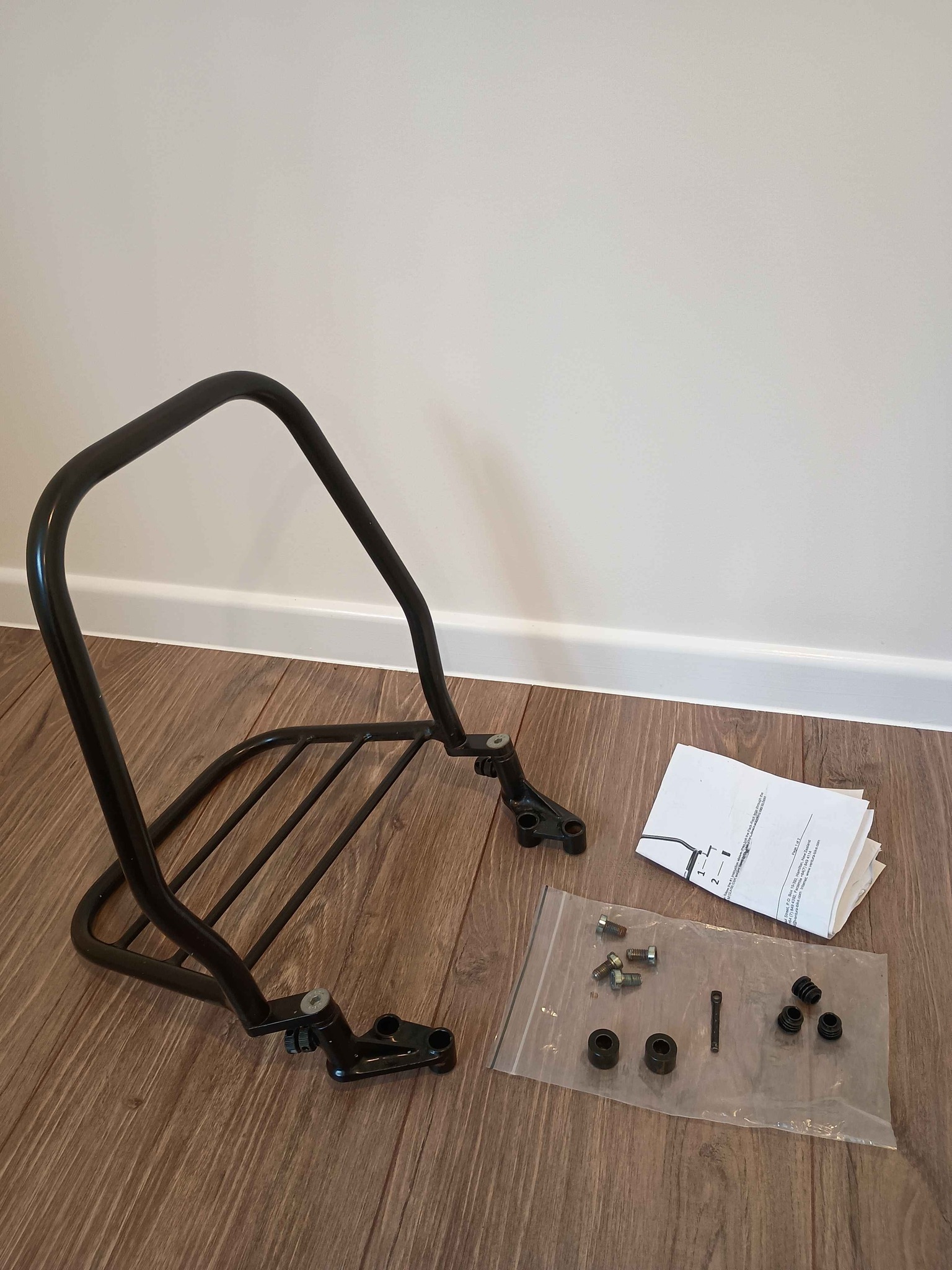 Ventura motorcycle rack and bags for Honda CB900f Hornet - Bicycle ...
