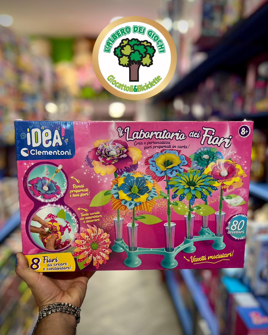 Kit Fai Da Te Bouquet Di Fiori Di Stoffa Per Bambine - Giocattolo Creativo Con Macchina Per Fiori, Regalo 4-12 Anni