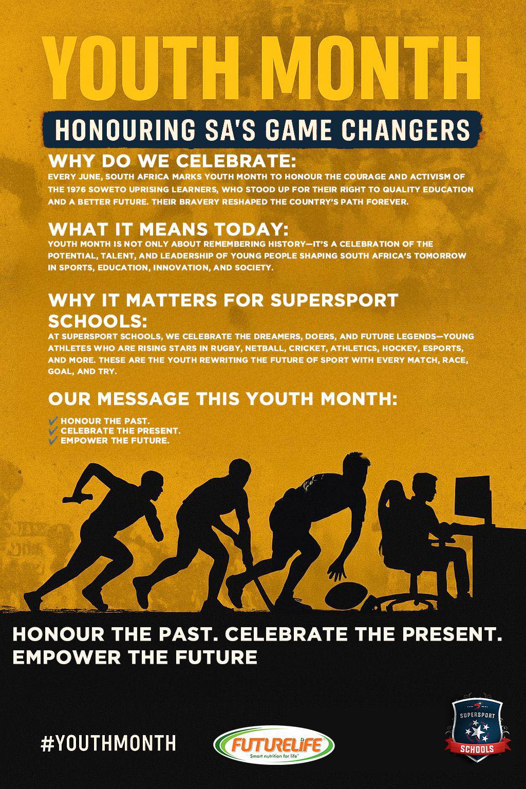 SuperSport - Youth Month = Youth Power This June, we honour the ...