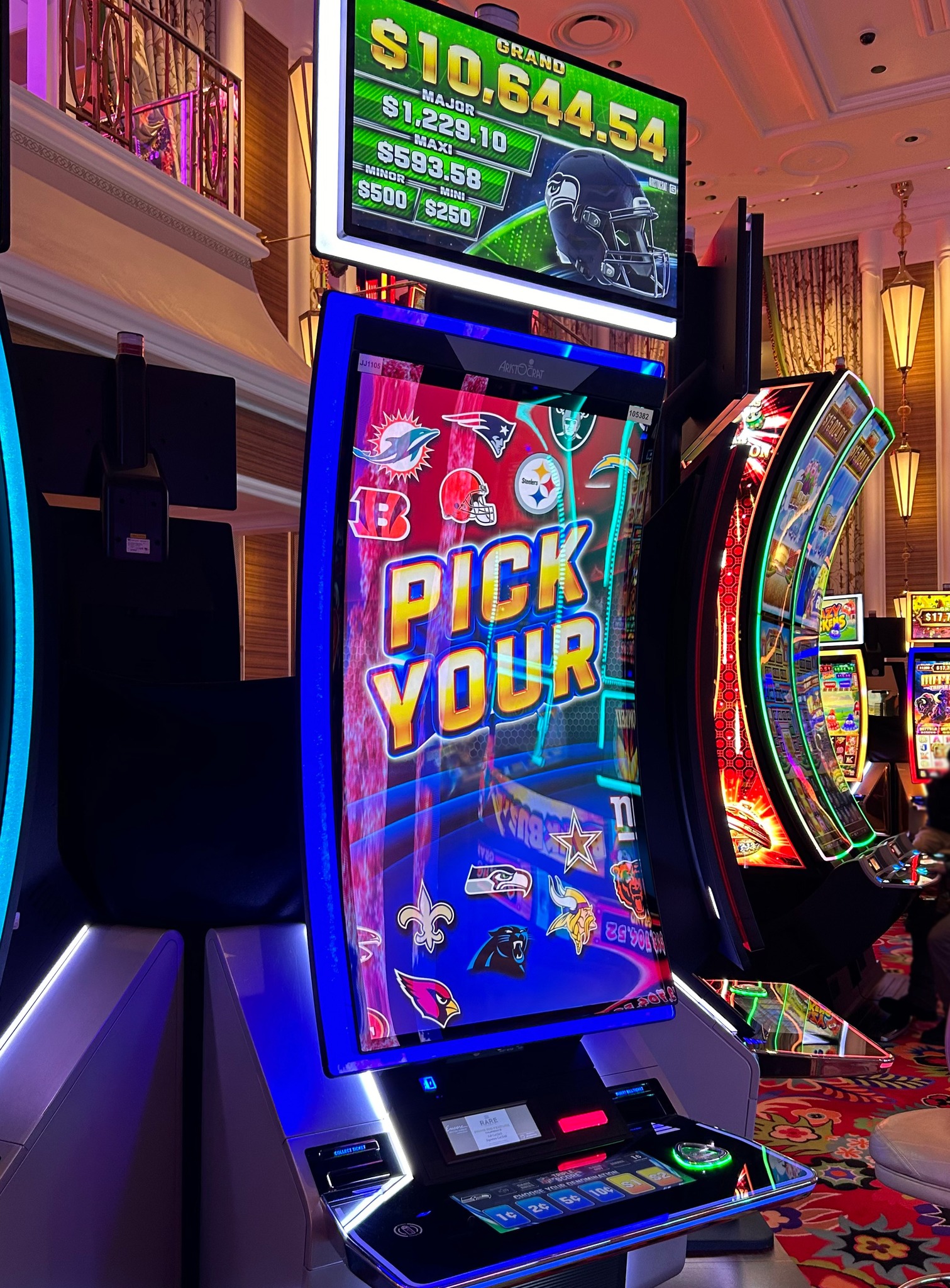 New Game Alert 🎰🎉💵 We have four new games on our casino floor
