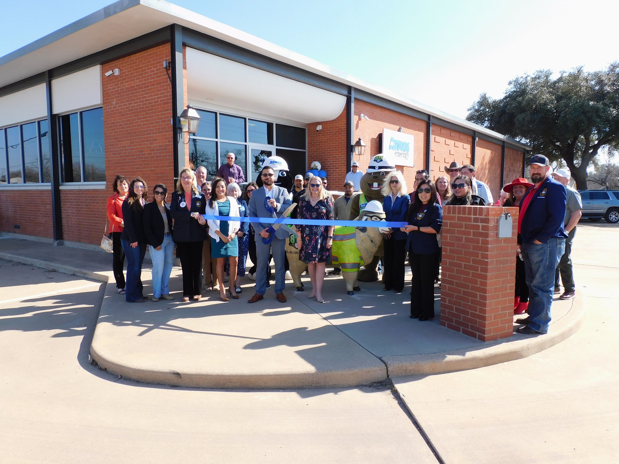 San - Congratulations to Atmos Energy, who celebrated their newly ...