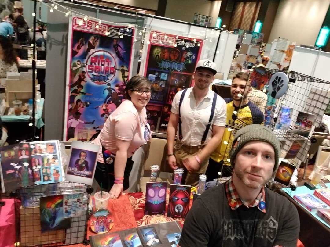 Kid Riot Comics - So excited to be participating in the...