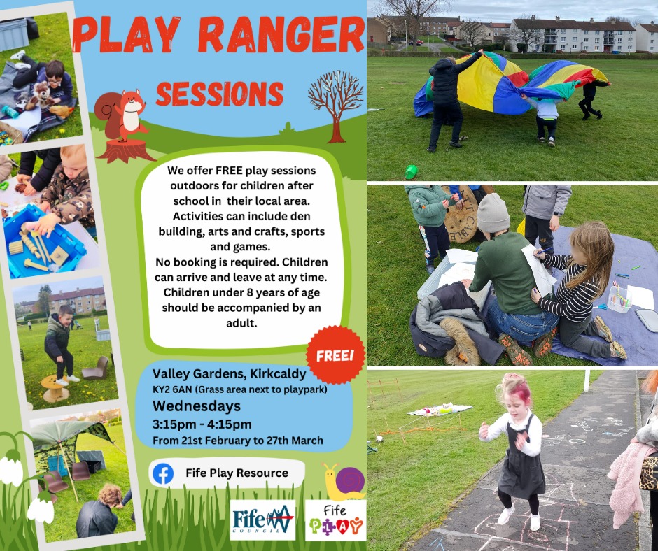 🌟 Play Ranger Session! 🌟 Our Play... - Fife Play Resource