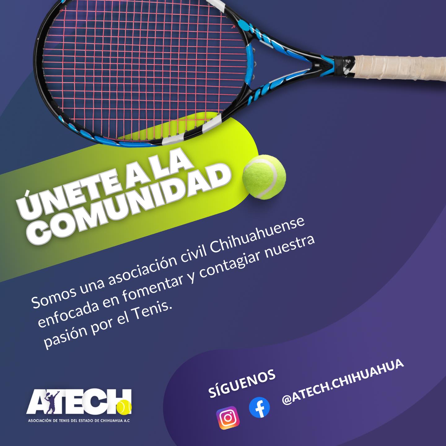 ATECH Chihuahua - Búscanos en redes sociales como...