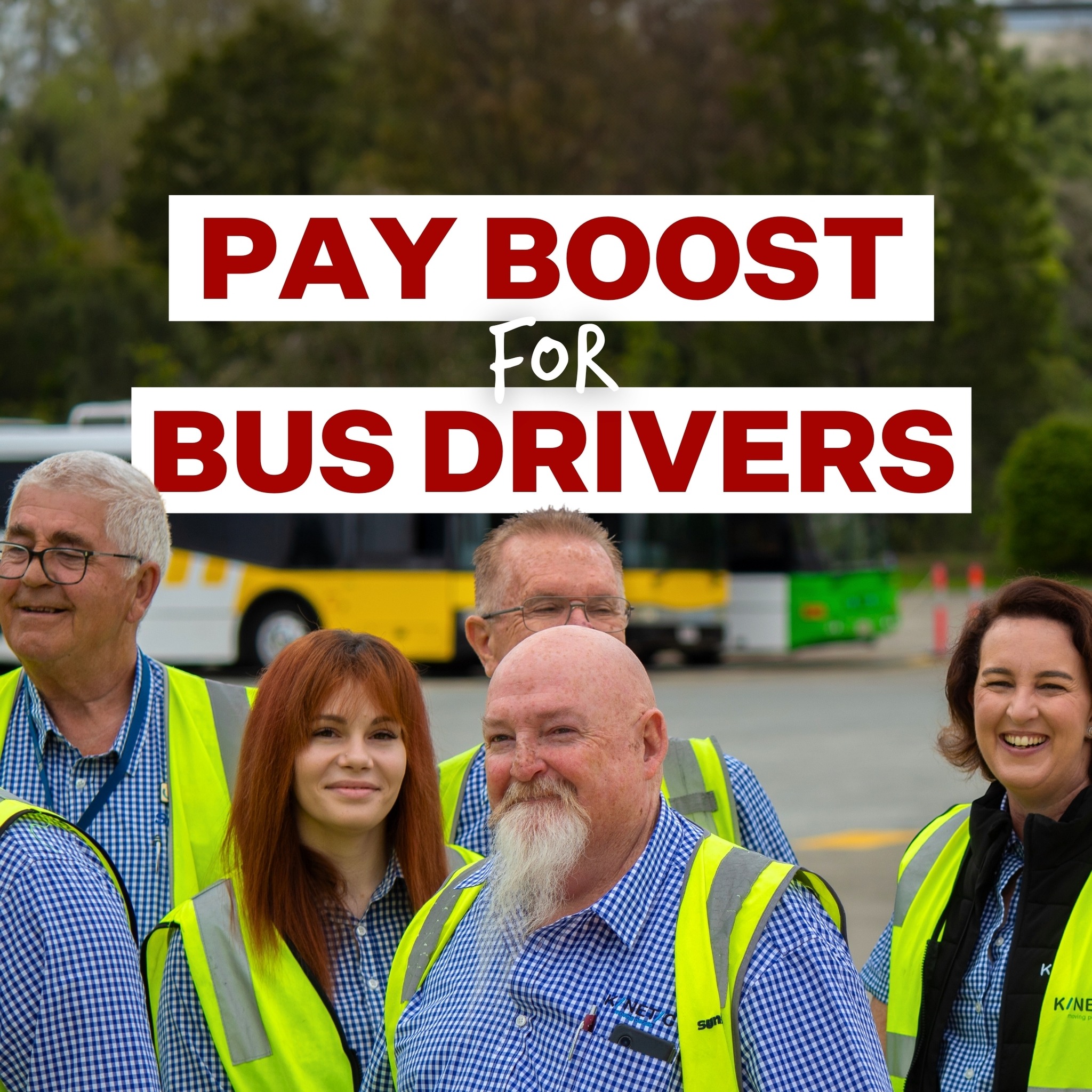 Don Brown MP - Our Redlands bus drivers deserve it. Well...