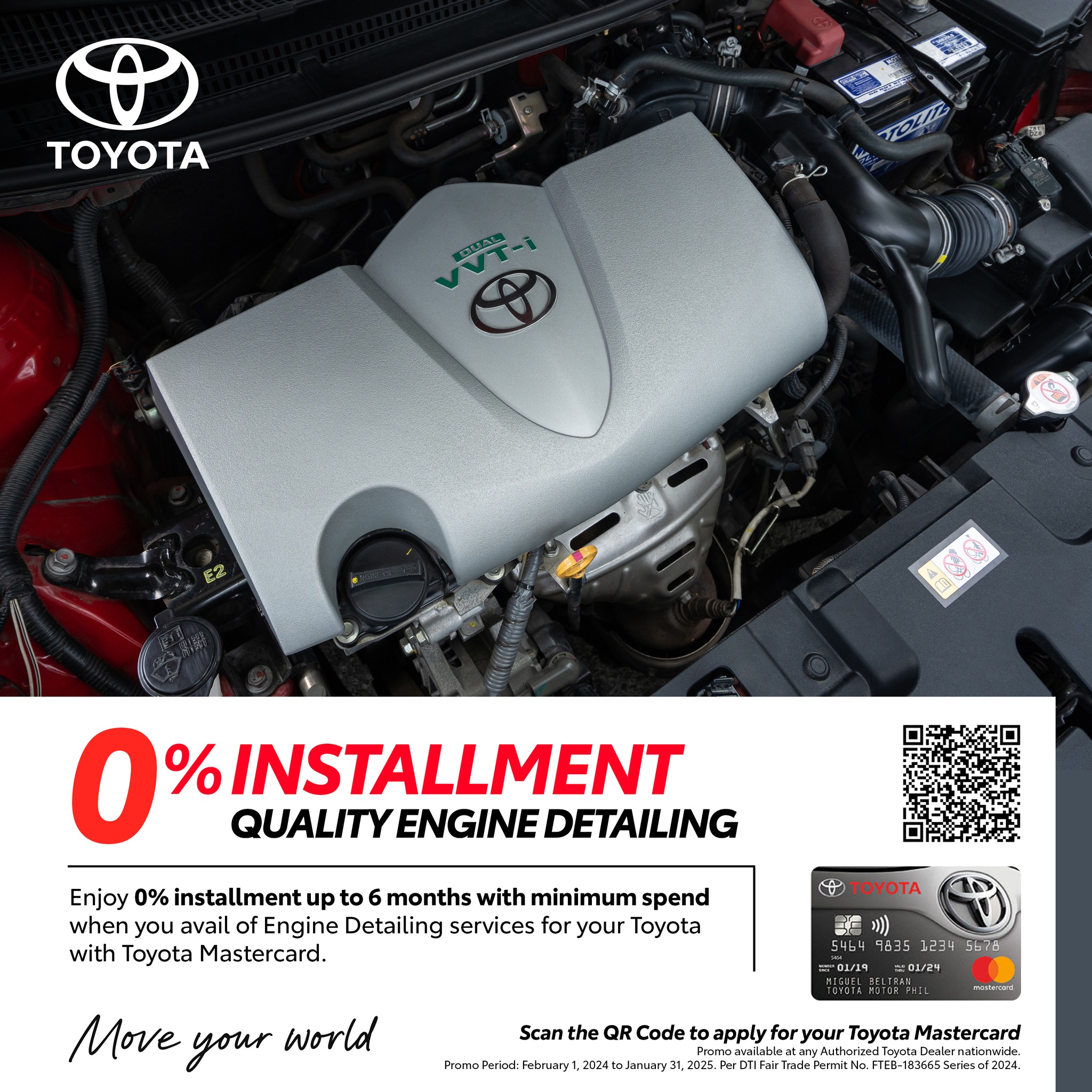 Toyota Motor Philippines - Keep your engine spotless and your payments ...