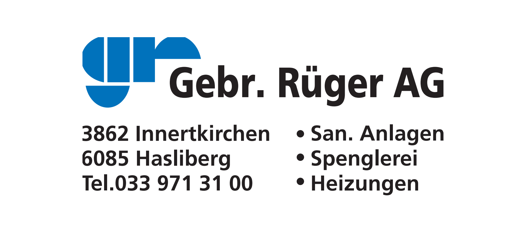 Gebr. Rüger AG | Innertkirchen