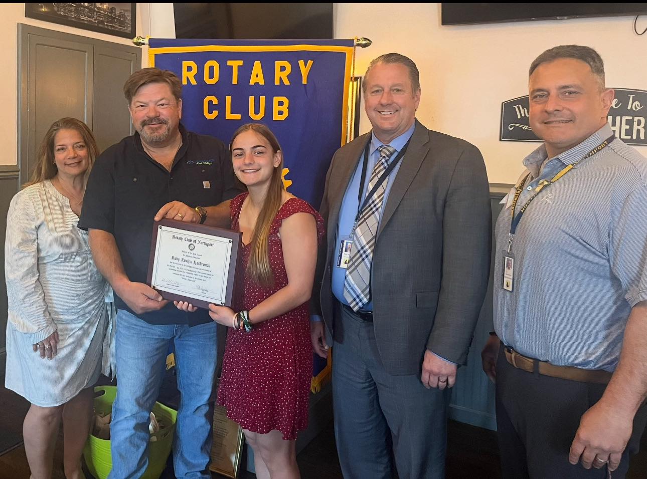 Northport - Congratulations to Ruby Hasbrouck the Health Student of the ...