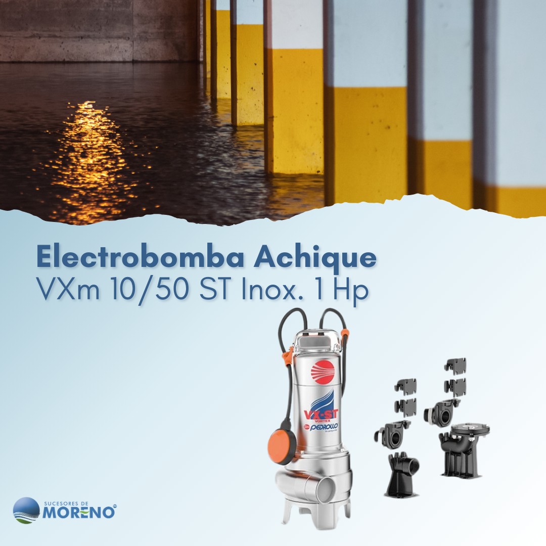 Sucesores de Moreno - 👋 Presentamos la Electrobomba de Achique VXm 10/ ...