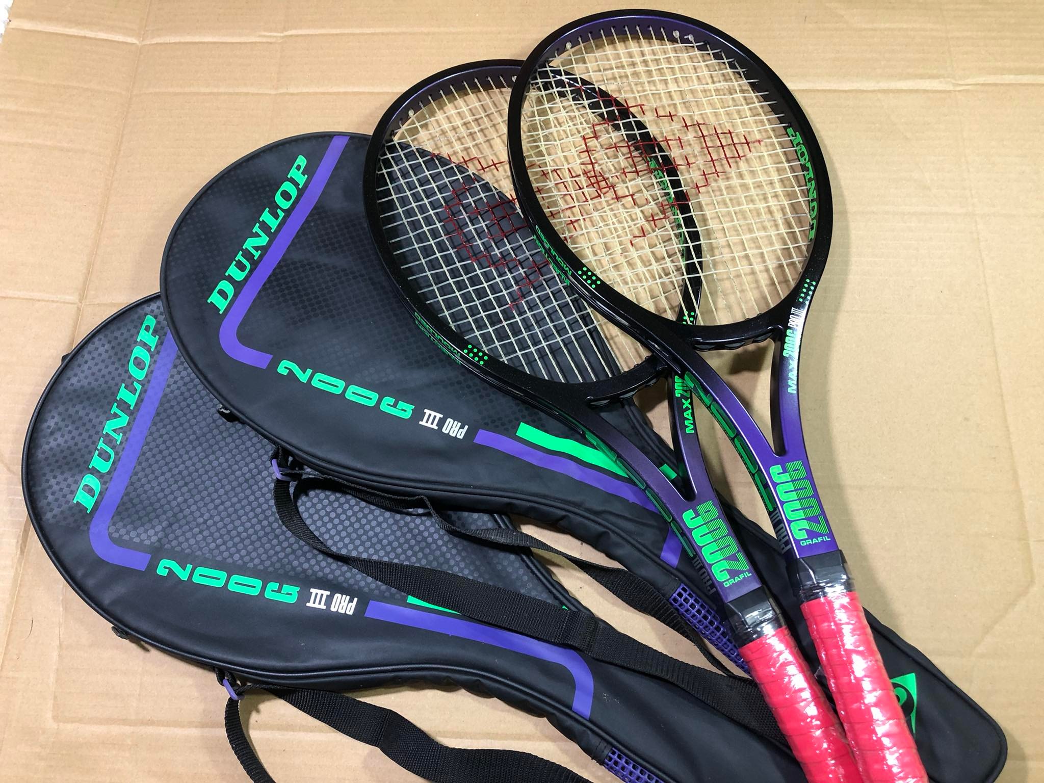 Dunlop Max 200G Pro III แร็กเกตกราไฟร์ตรุ่นดังในอดีด สภาพไม้ ผ่าน 