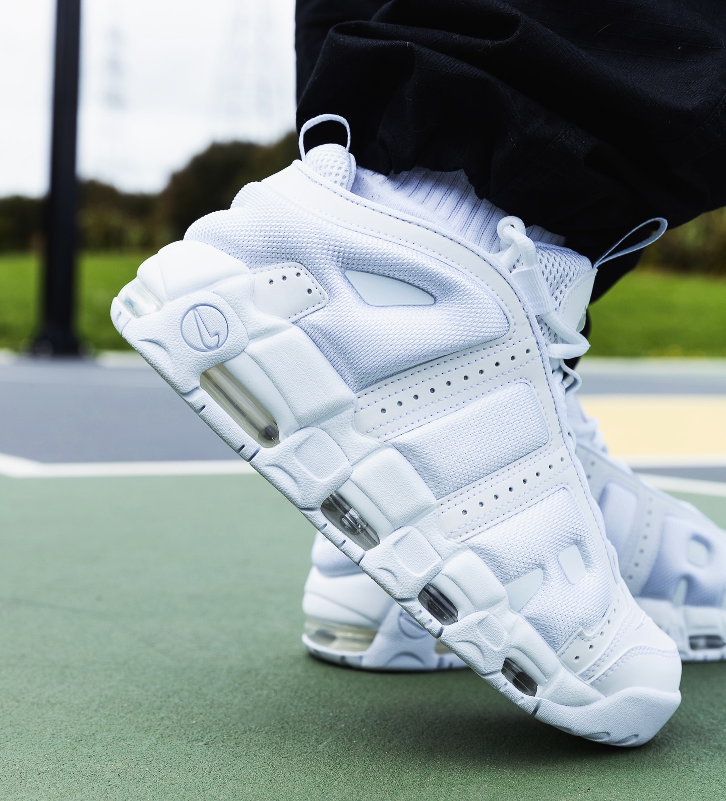 Nike Air More Uptempo 96 White 28cm, New, Unused, US10