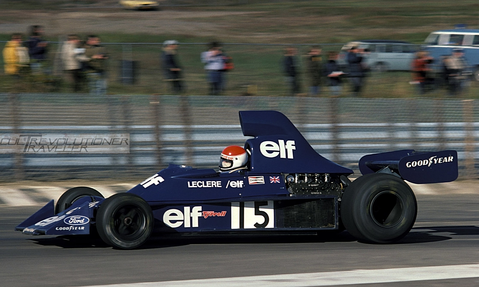 Year 1975 United States G.P. at Watkins Glen M.Leclere /Tyrrell 