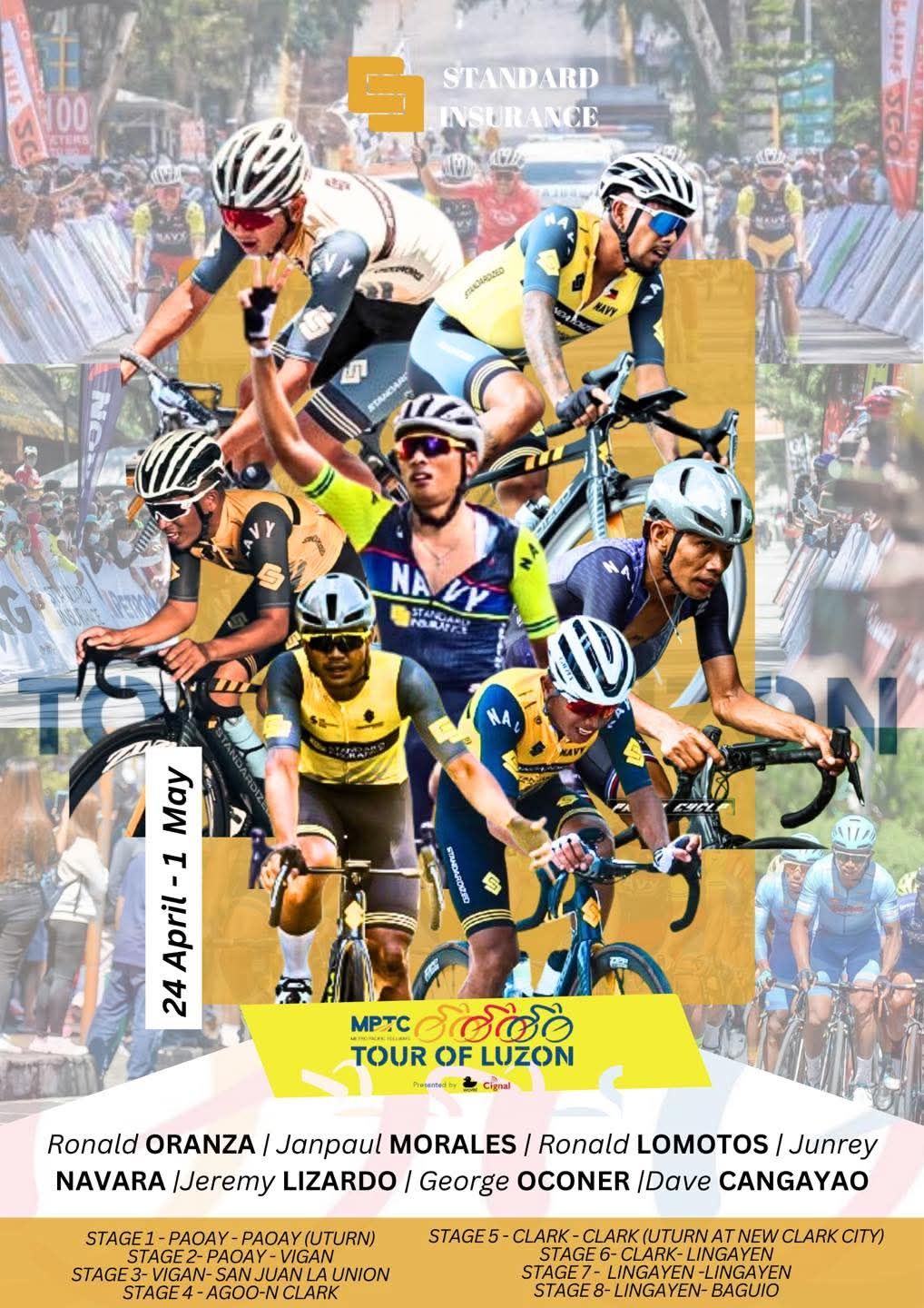 Spin - The Official Line-up of Team #Standardinsurance for the Upcoming ...