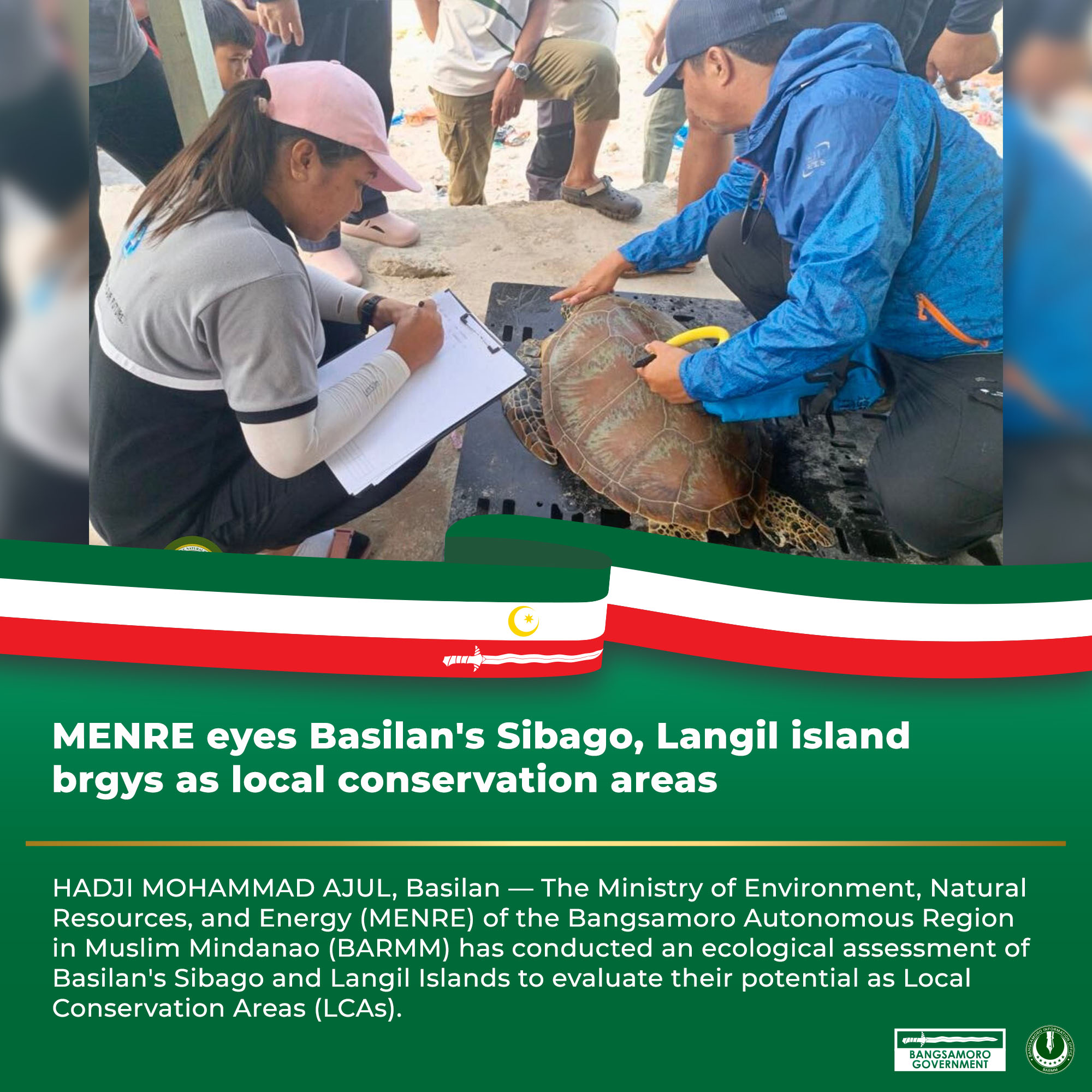 “The survey revealed ecologically... - Bangsamoro Government | Facebook