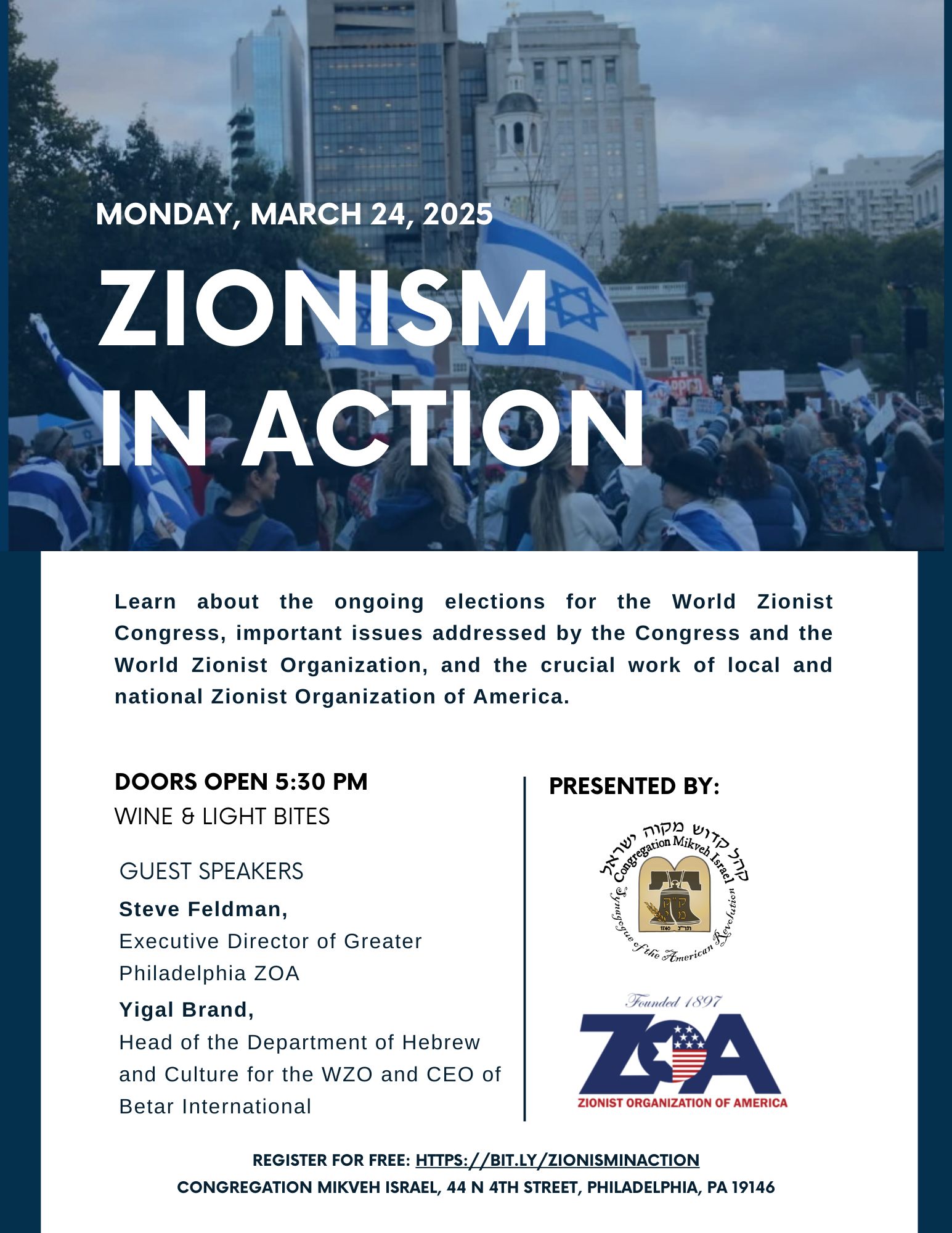 Congregation - Learn about the ongoing elections for the World Zionist ...