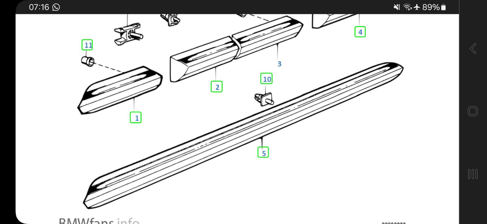 Chrysler PT Cruiser Chrome Rocker Panel Trim, 8pc 2001-2010