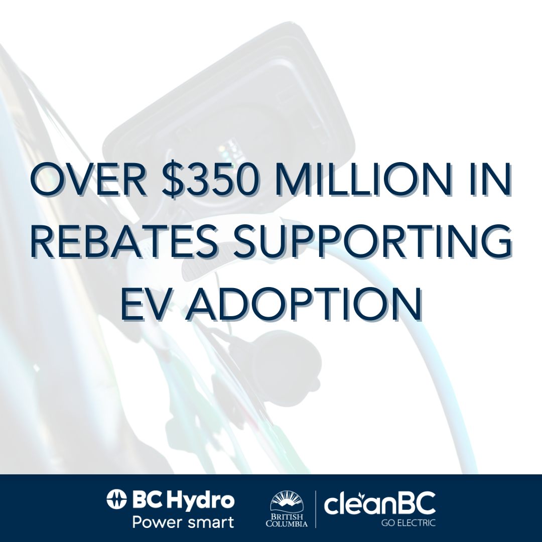 New - Did you know? 🤔 Since the Clean BC Go Electric Program adopted ...
