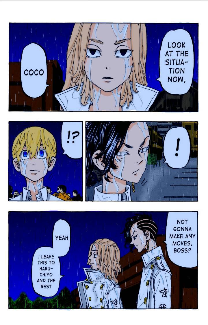 Tr manga chapter 263⚠️ Shinichiro Sano🖤 Colored by me:3