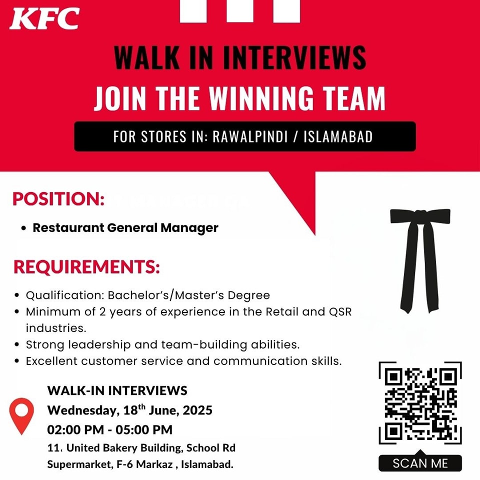 KFC - Have strong leadership and communication skills?... | Facebook