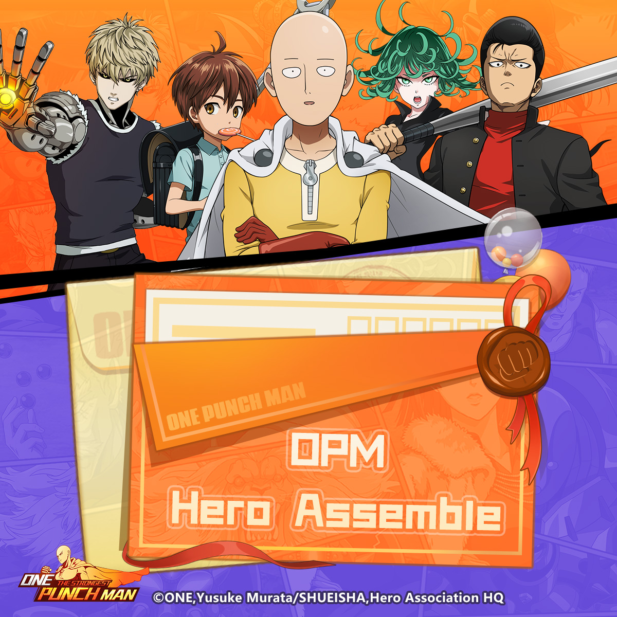 One - [One Punch Man: Strongest 5th Anniversary Preview Open！ Like and ...