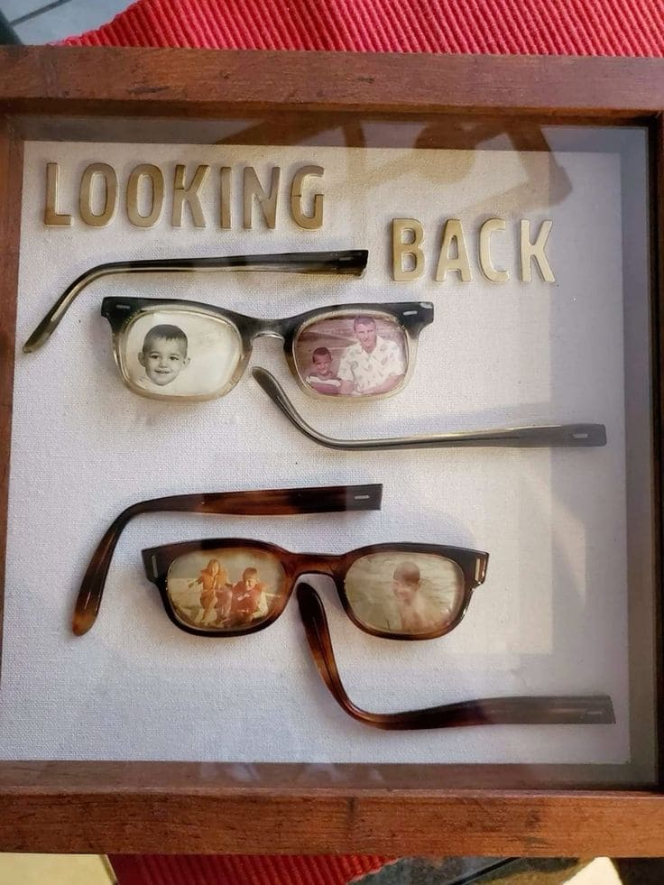 Creativity - 👓💖 Sentimental Eyeglass Frame Shadowbox Idea Turn a ...