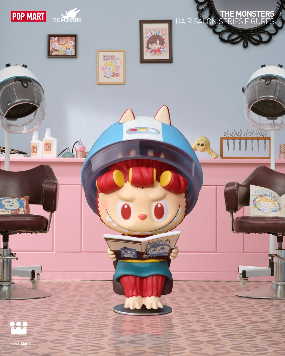 THE MONSTERS HAIR SALON SERIES FIGURES Just a little snip, a