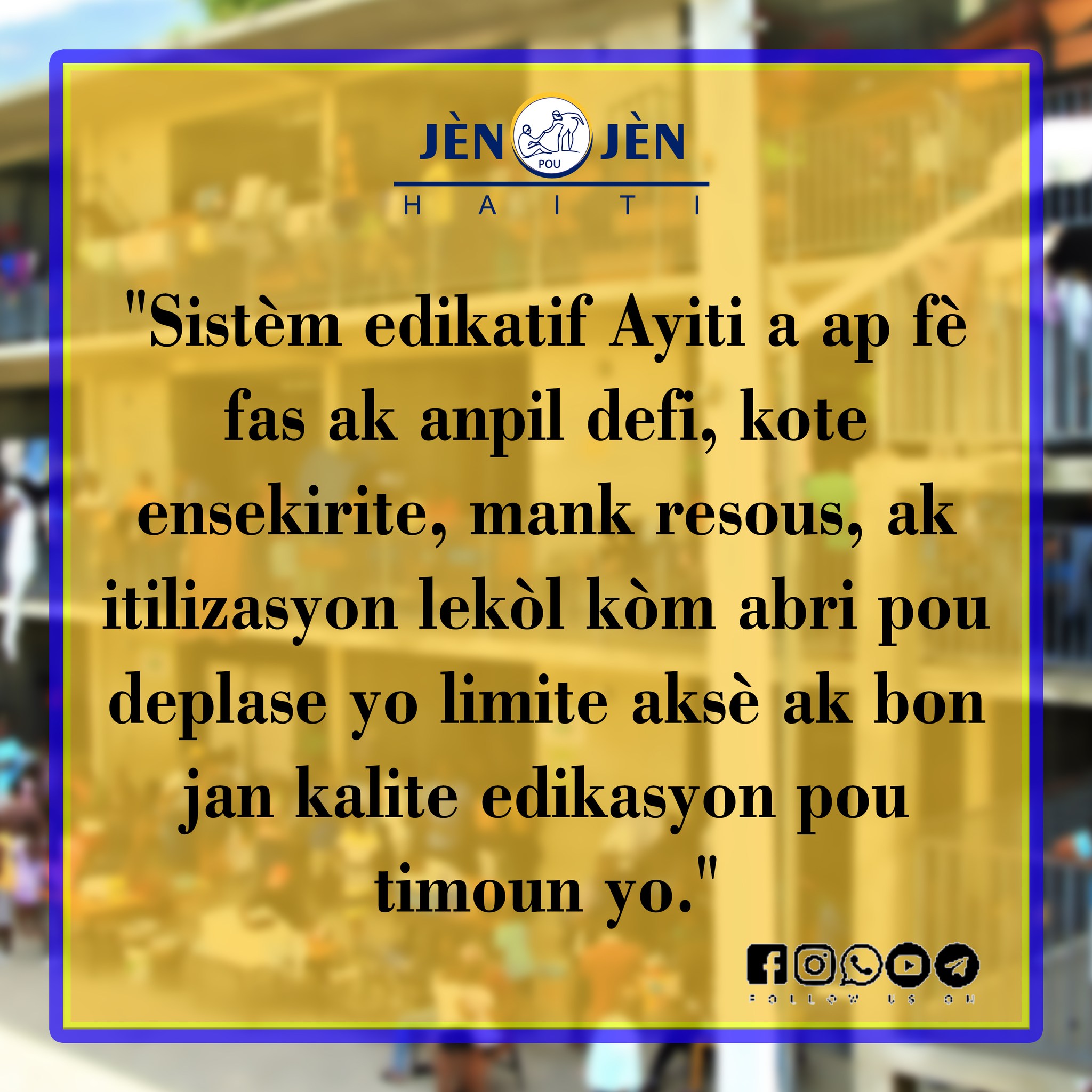 Jèn pou jèn Haiti - 